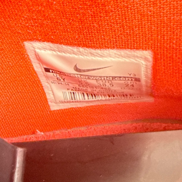 Nike Lebron James XII Easter Aluminium Sunset Glow 685181-488 Size 6Y - Picture 12 of 12